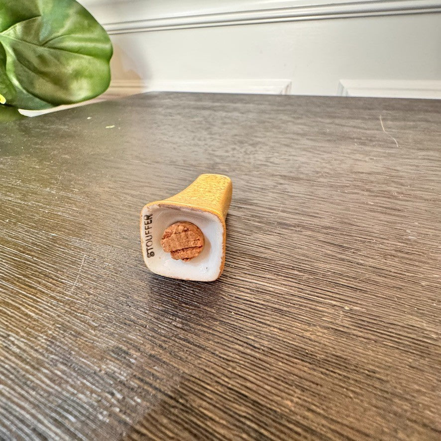 Vintage Stouffer China Gold Gilded Porcelain Salt/Pepper Shaker – Single Piece