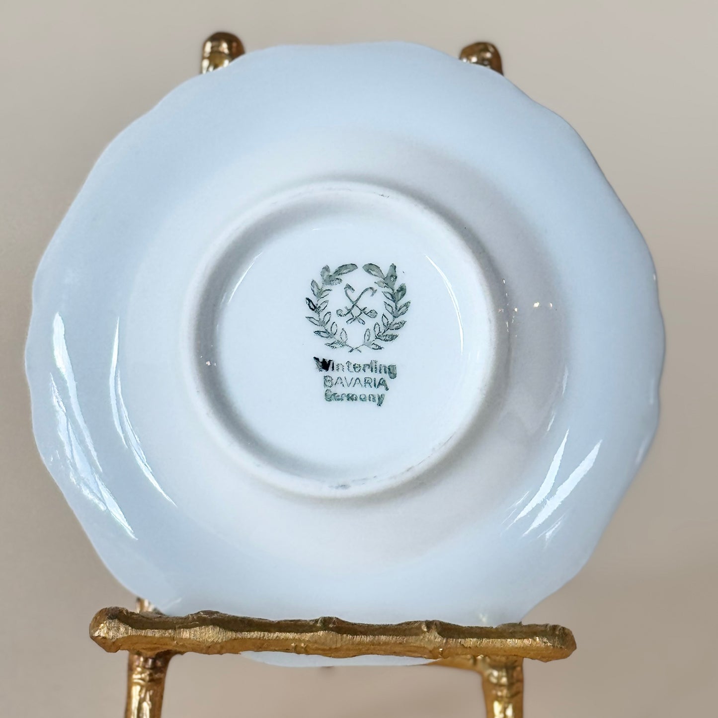 Vintage Winterling Bavaria Germany Porcelain Ashtray