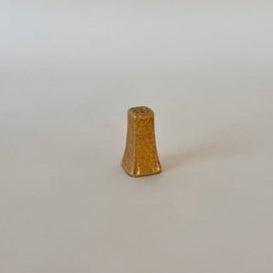 Vintage Stouffer China Gold Gilded Porcelain Salt/Pepper Shaker
