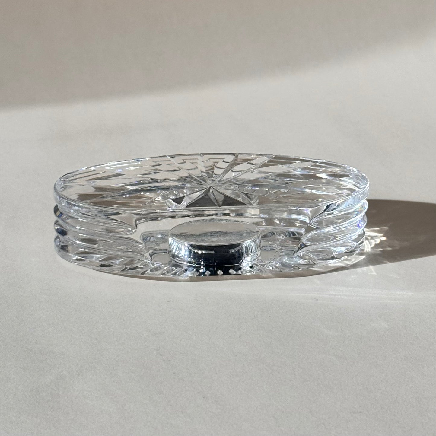 Waterford Crystal Desk Clock – Cut Crystal Mantel Timepiece