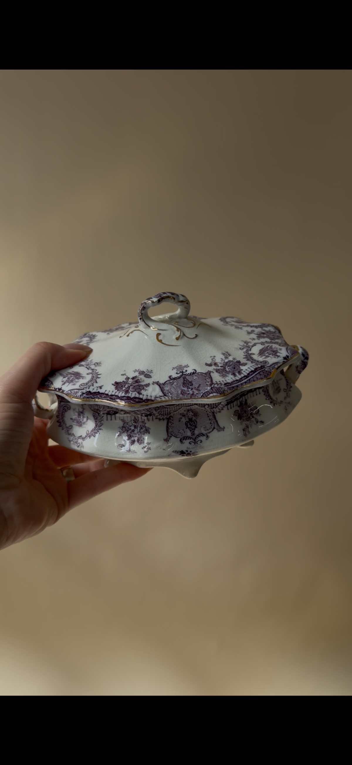 Mulberry English Ironstone Covered Tureen