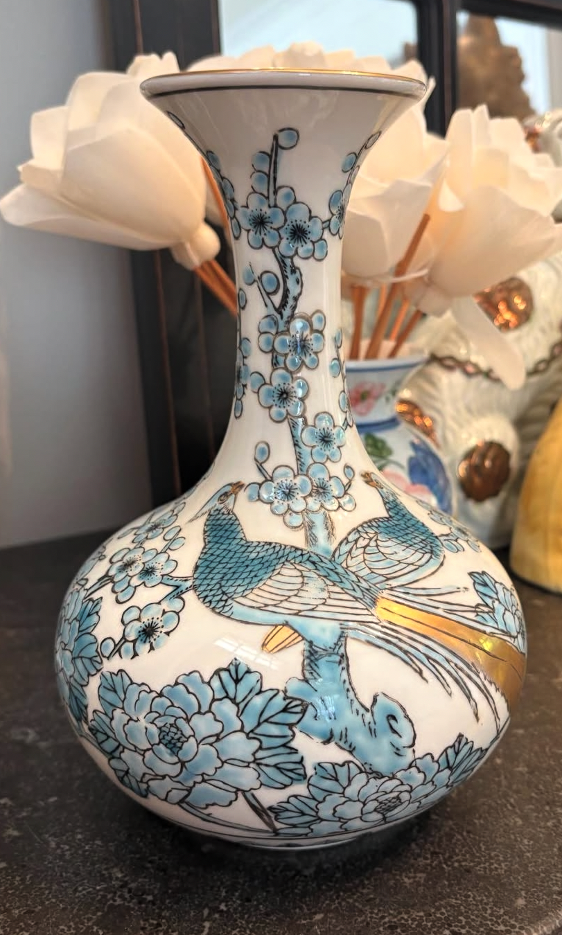 Blue Imari Vase
